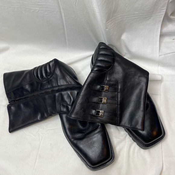Vintage Gianni Versace motorcycle boots size 10.5 main image 11